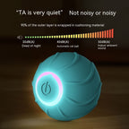 Automatic Cat Interactive Toy: USB Self-Hi Jumping Ball for Kittens & Owners
