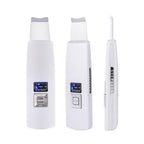 Ultrasonic Skin Scrubber & Face Cleanser | Blackhead Acne Removal Facial Spa Tool