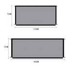 Portable & Foldable Dog Isolation Gate | Nylon Pet Protection Safety Fence