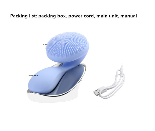 Electric Facial Cleansing Brush | Sonic Face Washer for Deep Pore Cleaning