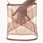 Cross Mesh Girdle for Waist Shaping