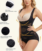 Shapewear Bodysuit For Women Tummy Control Butt Lifter Panty Hi-Waist Trainer Stomach Body Shaper Slimming Girdles