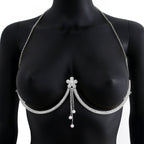 Women's Elegant Diamond Tassel Body Jewelry Chain
