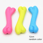 High-Quality Rubber Dog Bone Toy | Bite-Resistant Chew for Training & Play