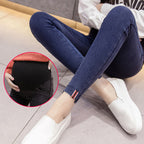 Maternity Denim Look Leggings for Pregnant Women