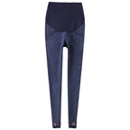 Maternity Denim Look Leggings for Pregnant Women