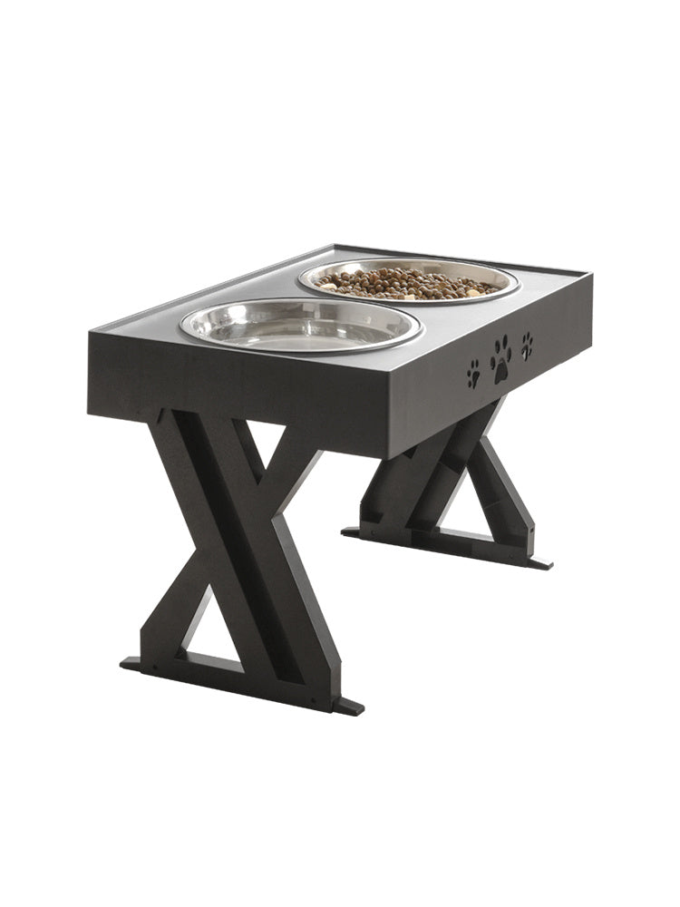 Collapsible Folding Pet Bowl with Stainless Steel Insert | Dog & Cat Feeder