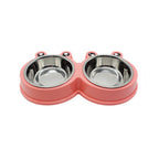 Pet Food Container with Integrated Bowl | Portable Storage and Feeding System