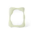 Modern Abstract Desktop Makeup Mirror | Simple Plastic Special-Shaped Design
