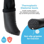 Premium Dog Leggings for Boots | Deluxe Anti-Slip Protective Winter Leg Covers