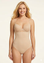 Open Bust Shapewear Tummy Control Bodysuits For Women Seamless Compression High Waisted Body Shaper