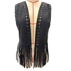 New Fringed Jacket Casual All-match Buttonless Vest
