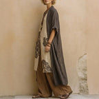 Women's Casual Wide-Leg Pants Two-Piece Set