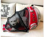 Breathable Bubble Pet Carrier Handbag | Portable Puppy & Rabbit Rucksack with Wide View