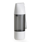 Outdoor Pet Water Bottle | 350ml Portable Dog Drinking Bowl and Food Feeder