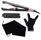 Professional 2-in-1 Hair Straightener & Crimper | Dry/Wet Hair Styling Comb