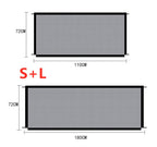 Portable & Foldable Dog Isolation Gate | Nylon Pet Protection Safety Fence
