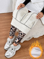 High Waist Cashmere Leggings with Side Pocket