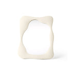 Modern Abstract Desktop Makeup Mirror | Simple Plastic Special-Shaped Design