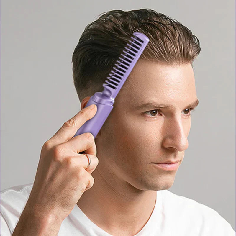 Ceramic Hairdressing Comb ~ Smooth, frizz-free hair anytime, anywhere.