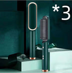 Electric Hair Brush Straightener & Curler | Dual-Purpose Negative Ion Hot Comb
