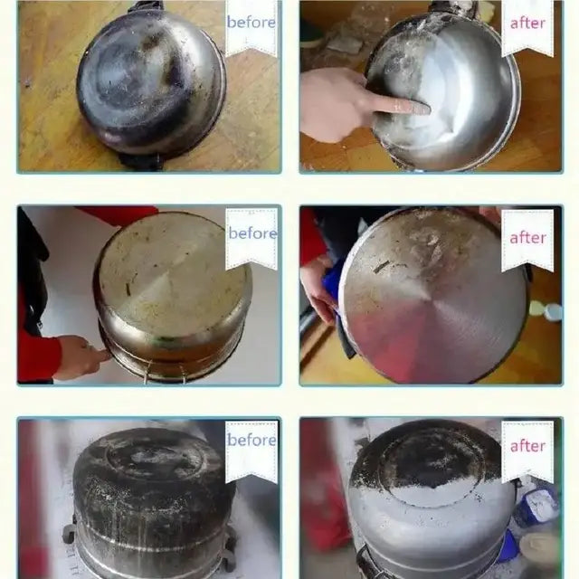 Multi-Purpose Cookware Cleaning Paste – Removes Burnt-On Grease & Stains