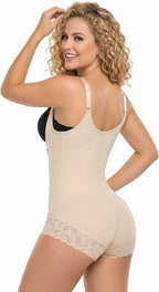 Women's Fajas Colombianas Shapewear Postpartum Tummy Control Body Shaper Butt Lifter Bodysuit