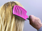 Styling Tool for Wet Curly Hair | Anti-Static Bending Nylon Detangling Brush