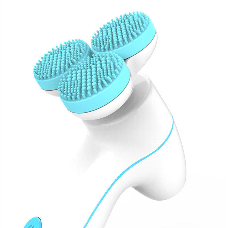 Electric Silicone Face Cleanser | 3D Smart Massage Vibration Beauty Tool
