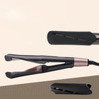 Professional 2-in-1 Hair Straightener & Crimper | Dry/Wet Hair Styling Comb