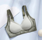 Plus-Size Sports Bra with Soft Support & Adjustable Straps