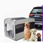 Soft Folding Pet Carrier Cage | Travel Bag with Locking Safety Zippers