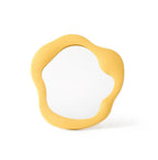 Modern Abstract Desktop Makeup Mirror | Simple Plastic Special-Shaped Design
