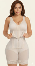 Overbust Fajas Colombianas Shapewear For Women Tummy Control Body Shaper Girdles Post Surgery Compression Garment