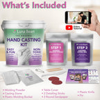 Luna Bean Original Casting Kit – Perfect Gift and Activity for Couples, Families, & Friends