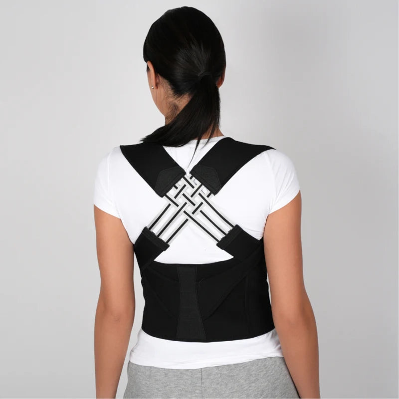 Adjustable Posture Corrector Brace for Daily Back Support - Women & Men