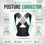 Adjustable Posture Corrector Brace for Daily Back Support - Women & Men