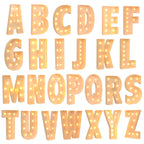 Giant DIY Name Light-Up Letter Box | Christmas, Wedding & Birthday Decor