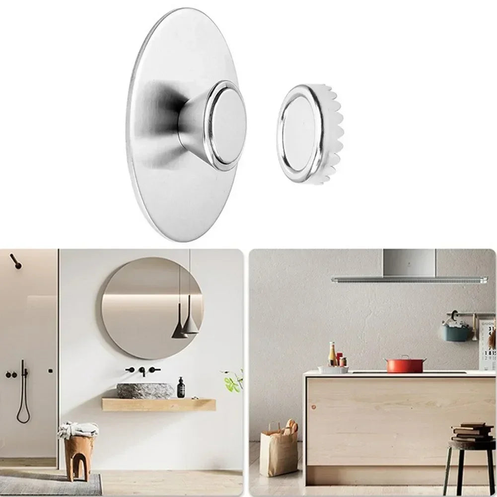 Perforation-Free Magnetic Soap Holder | Wall Mount Universal Storage