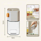 Seasoning Bottle with Precise Control Precision Salt Spice Shaker Set with Moisture-proof for Camping for Salt for Quantitative