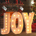 Giant DIY Name Light-Up Letter Box | Christmas, Wedding & Birthday Decor
