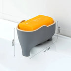 Creative Double-Layer Elephant Soap Holder & Drainer
