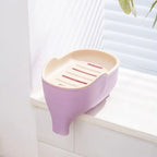 Creative Double-Layer Elephant Soap Holder & Drainer