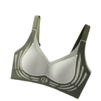 Plus-Size Sports Bra with Soft Support & Adjustable Straps