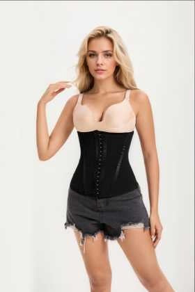 Women’s Strapless Waist Mesh Trainer – Colombian Faja Corset Shapewear