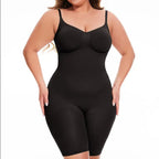 Seamless Postpartum Abdomen Shapewear – Mid-Thigh Slimming Body Shaper for Women