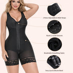 Fajas Colombianas Shapewear For Women Tummy Control Full Shapewear Butt Lifter With Zipper Crotch