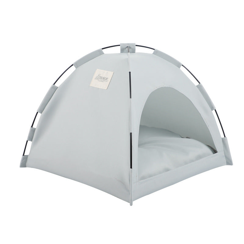 Portable Pet Tent/Sofa Bed | Cooling Mat, Indoor Cat Nest, Dog Kennel Cushion