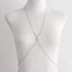 Women's Elegant Diamond Tassel Body Jewelry Chain