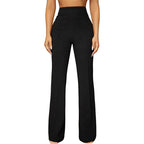 Fashion Fall High Waist Business Casual Trousers